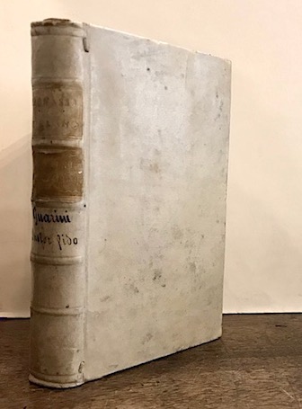 Giovan Battista Guarini Il Pastor Fido. Tragicomedia 1778 Londra si vende in Livorno presso Gio. Tom. Masi e comp.